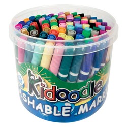 Kidoodle Markers Assorted Colours Tub of 96_2